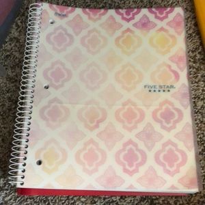 1 subject wide rule notebooks
